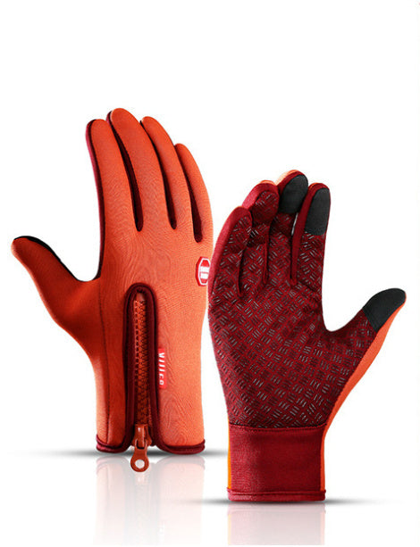 Touch Screen Riding Sliding Waterproof Sports Gloves