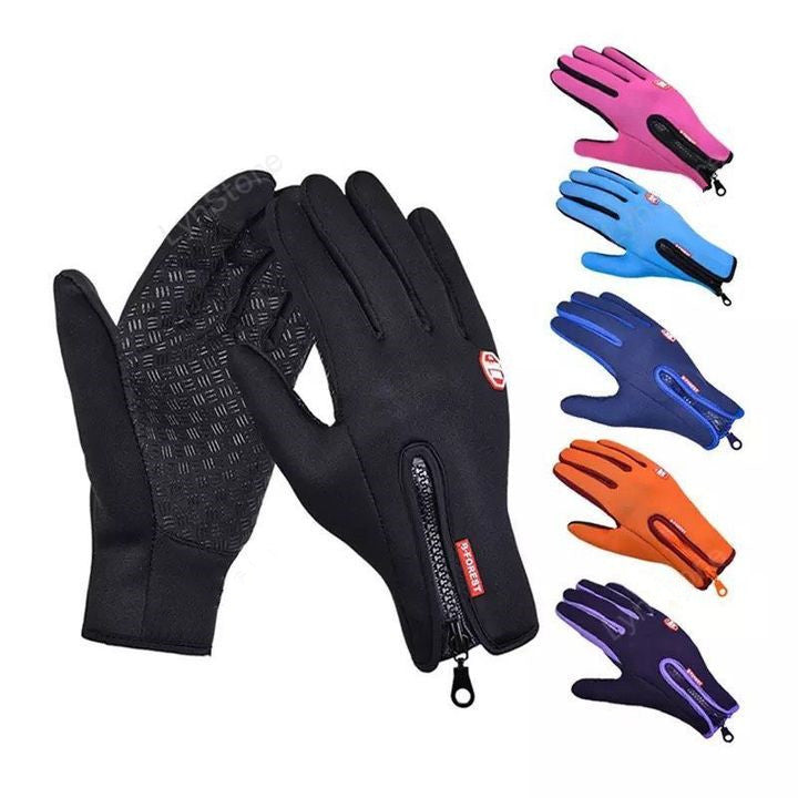 Touch Screen Riding Sliding Waterproof Sports Gloves