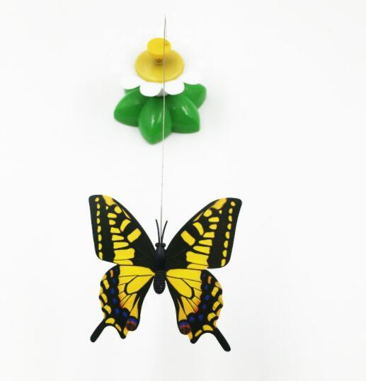 Electric Auto Rotating Flower Pet Toy