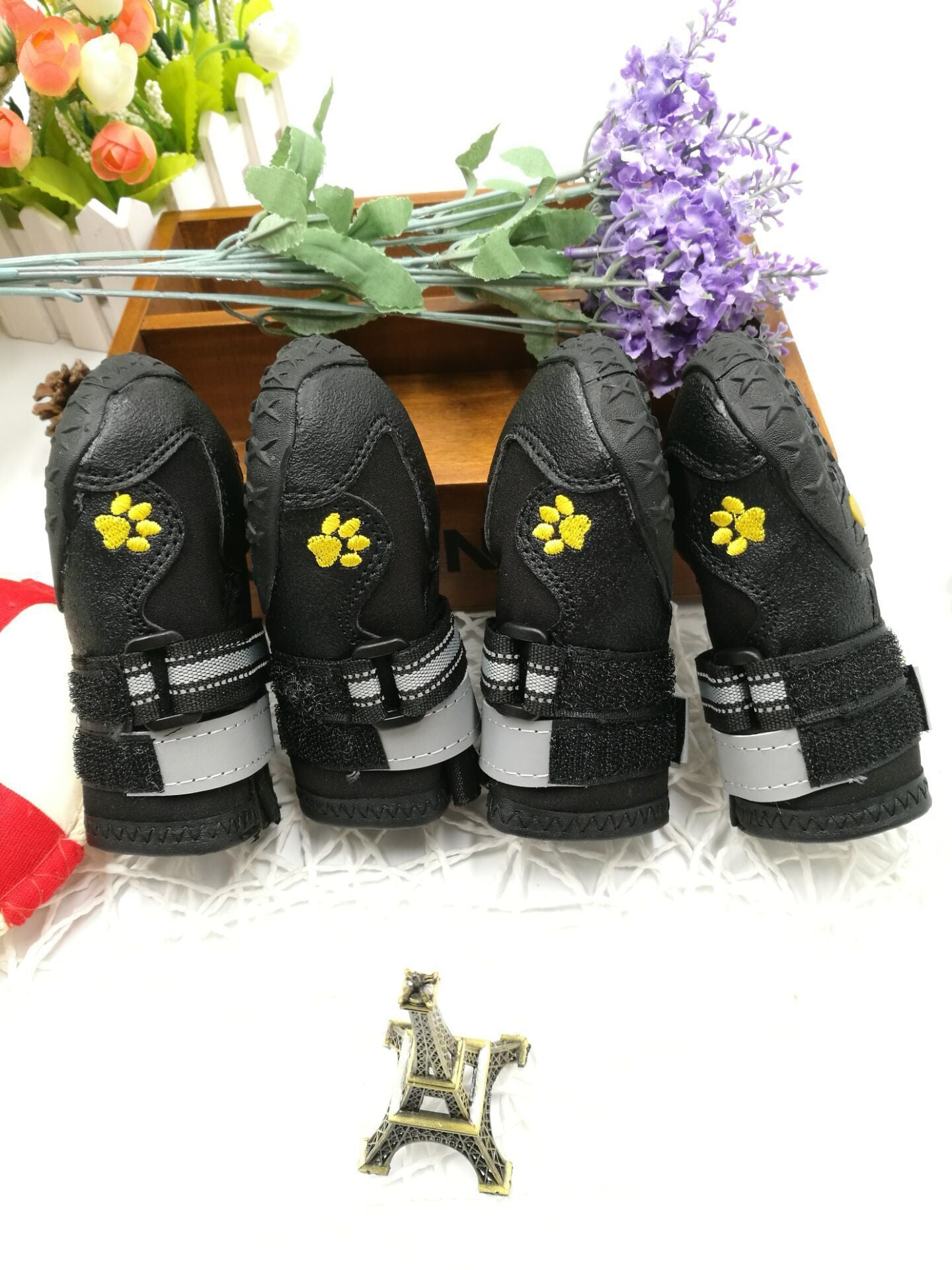 Waterproof Dog Shoes Anti-Slip Sole and Skid-Proof