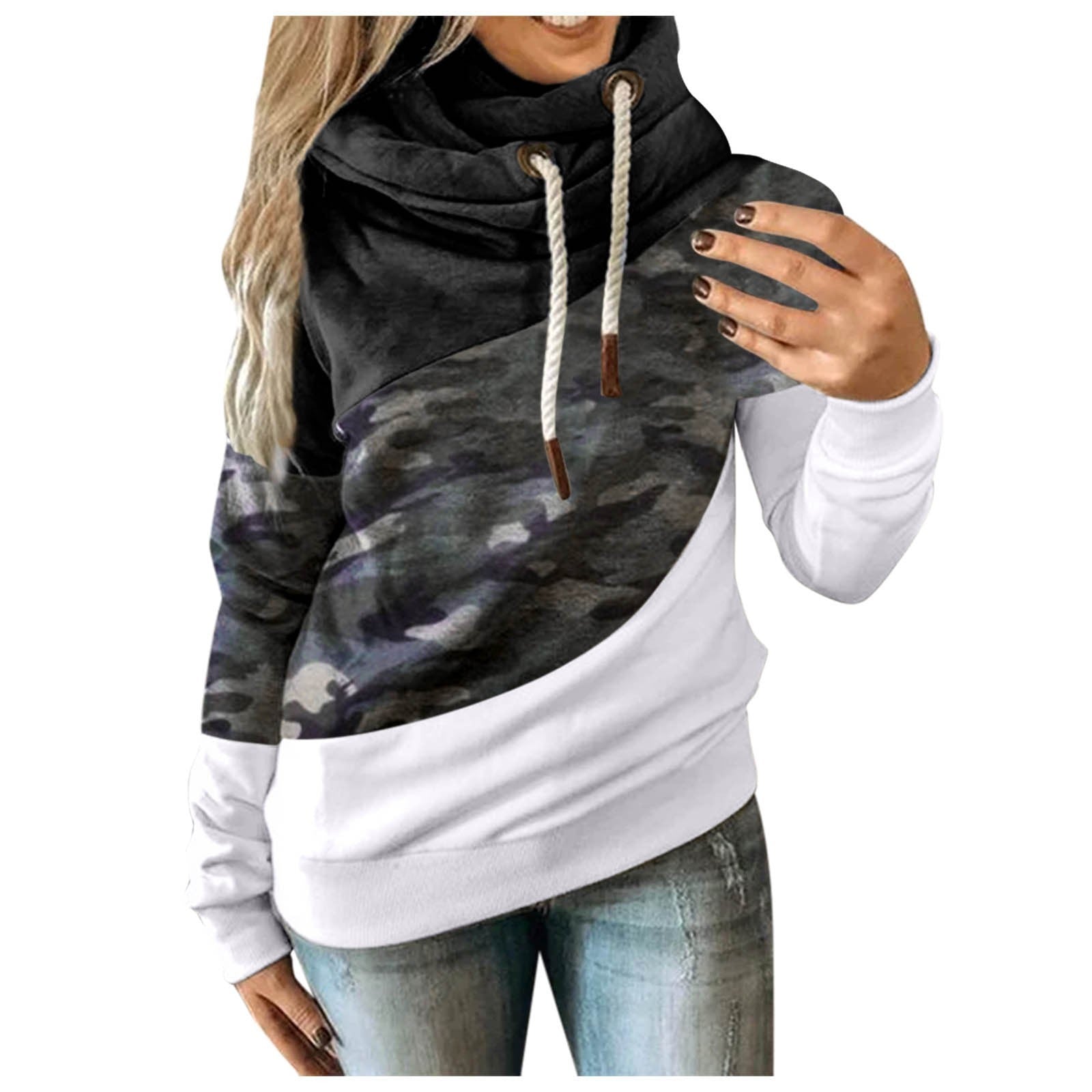 Camouflage Sweatshirt Hoodies