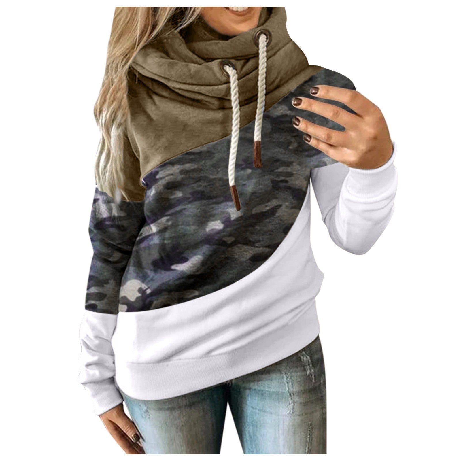 Camouflage Sweatshirt Hoodies