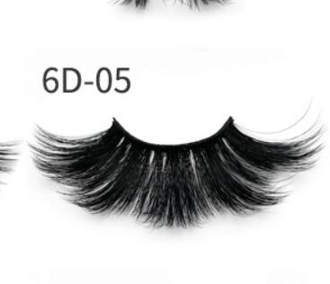 6D three-dimensional messy cross-eye lashes