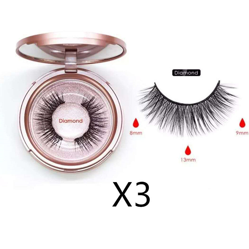 Reusable Magnetic Self-Adhesive Eyelashes