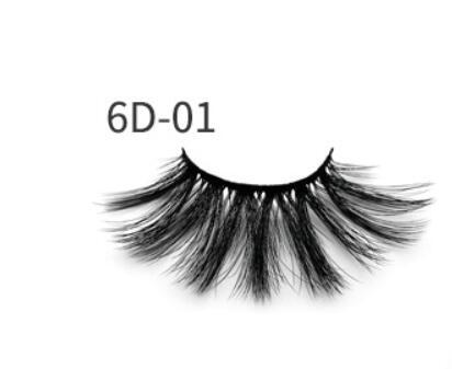 6D three-dimensional messy cross-eye lashes