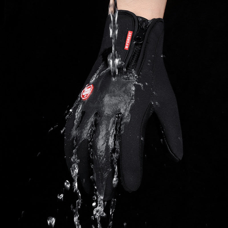 Touch Screen Riding Sliding Waterproof Sports Gloves