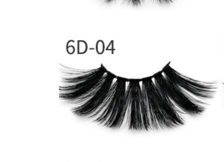 6D three-dimensional messy cross-eye lashes