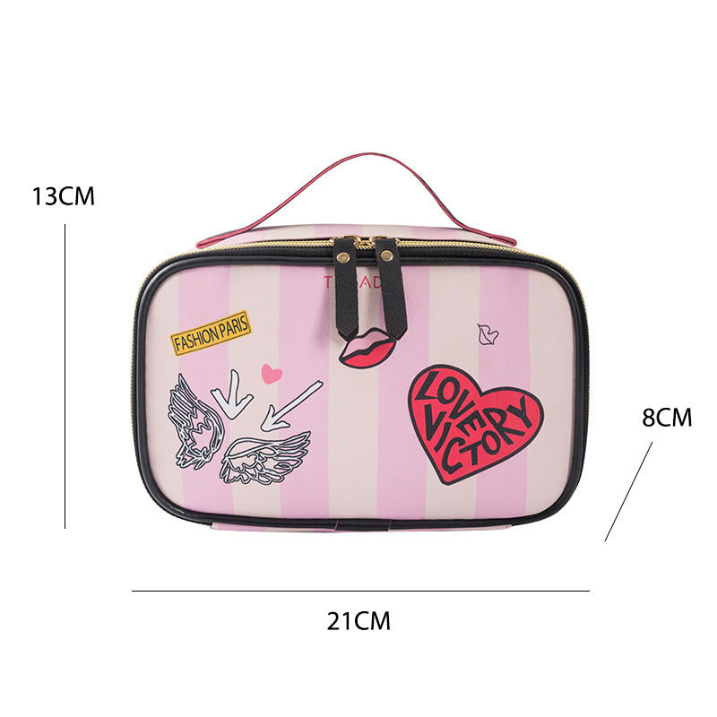 Portable Toiletry Storage Cosmetic Bag