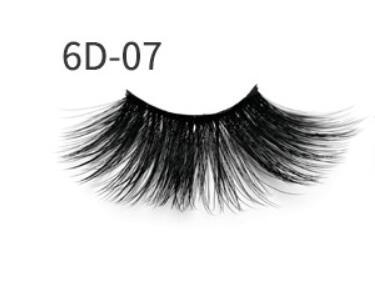 6D three-dimensional messy cross-eye lashes