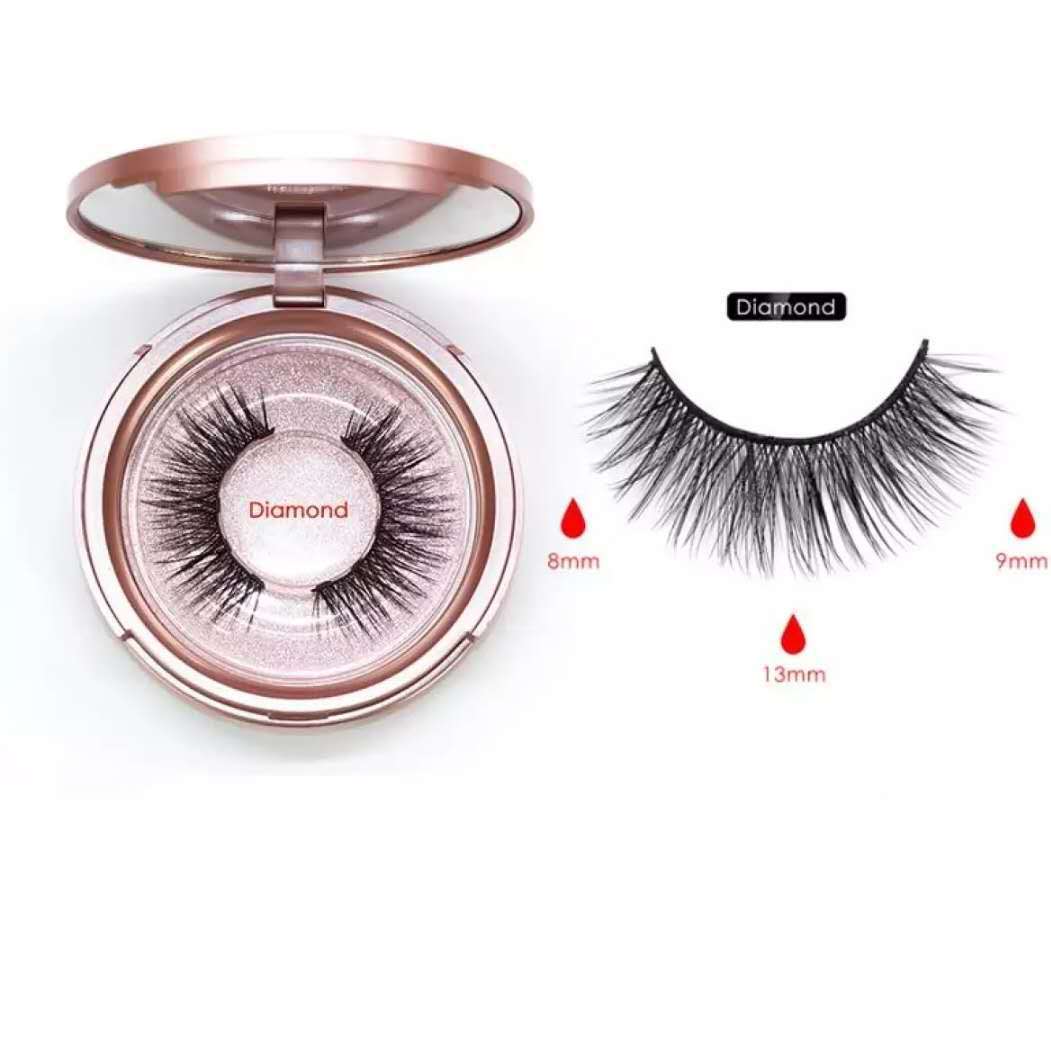 Reusable Magnetic Self-Adhesive Eyelashes