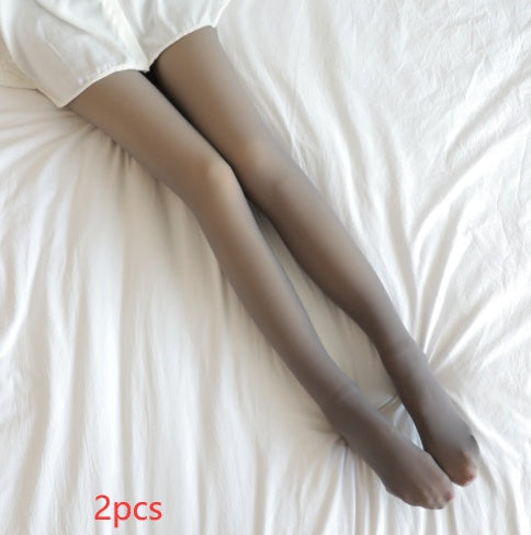 Fall And Winter Warm Fleece Tights