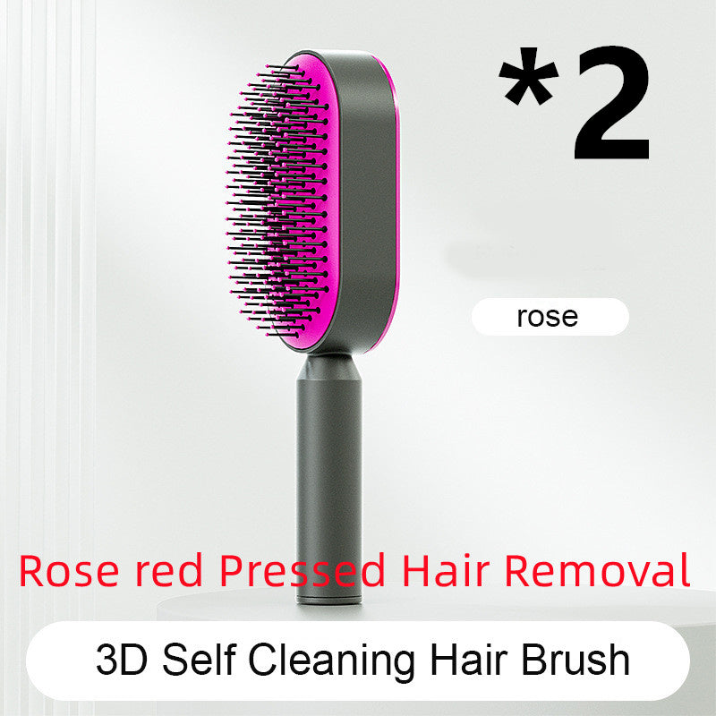 Self Cleaning Hair Loss Airbag Massage Brush