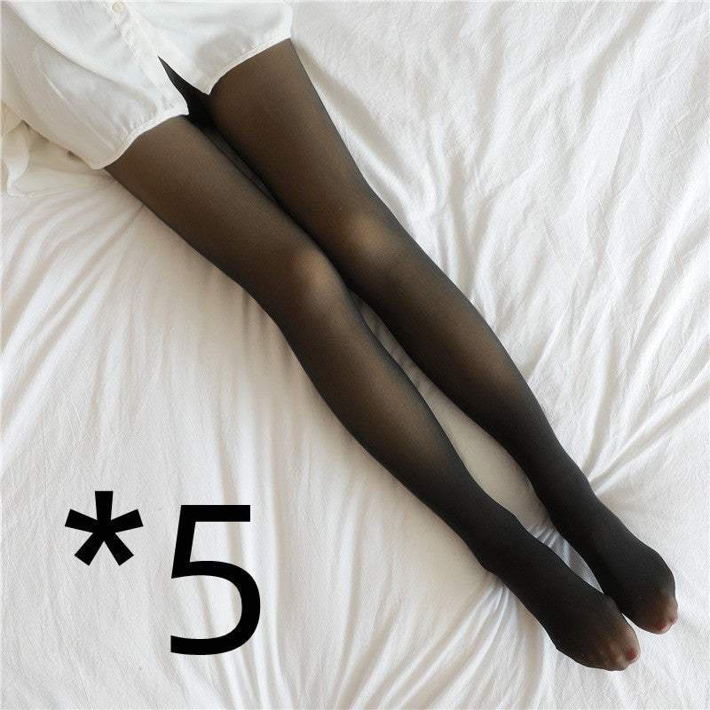 Fall And Winter Warm Fleece Tights