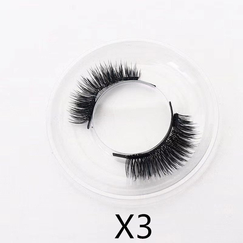 Reusable Magnetic Self-Adhesive Eyelashes