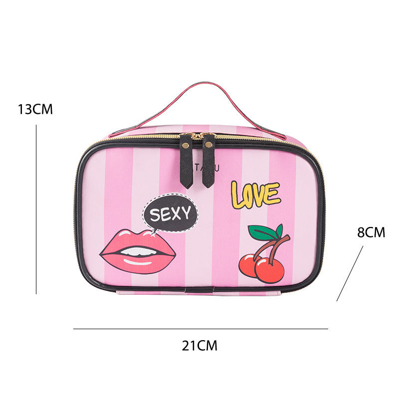 Portable Toiletry Storage Cosmetic Bag