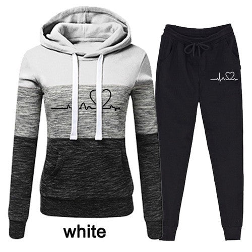 Casual Tracksuit 2Piece Set Girls Hoodies