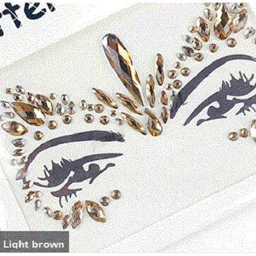 Makeup Acrylic Diamond Face Stickers