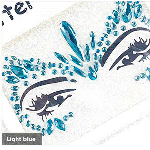 Makeup Acrylic Diamond Face Stickers