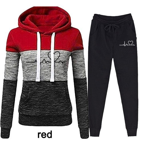 Casual Tracksuit 2Piece Set Girls Hoodies