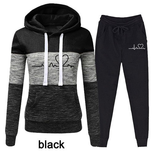 Casual Tracksuit 2Piece Set Girls Hoodies