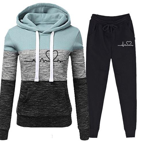 Casual Tracksuit 2Piece Set Girls Hoodies