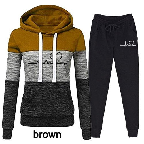 Casual Tracksuit 2Piece Set Girls Hoodies