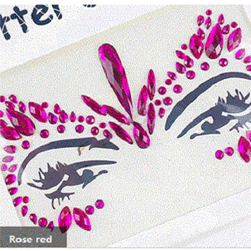 Makeup Acrylic Diamond Face Stickers