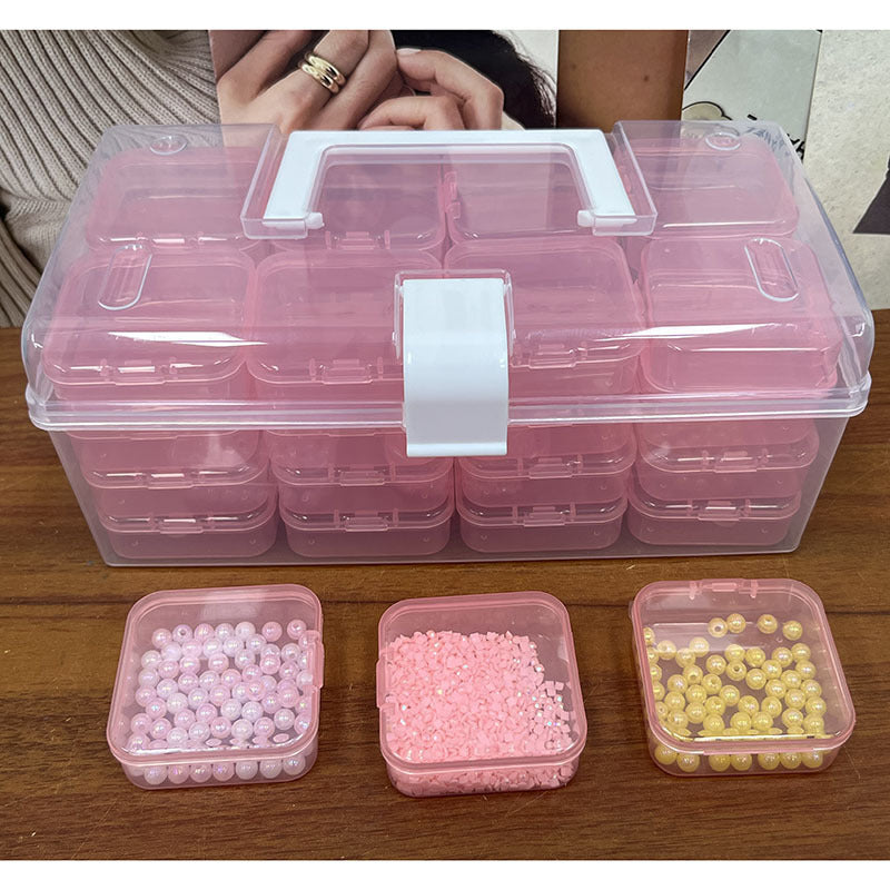 Transparent Large Capacity Portable Storage Box