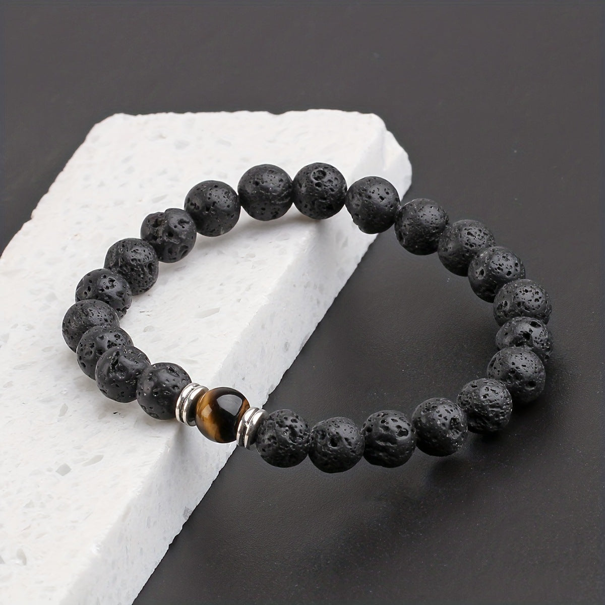 Fashion Volcanic Rock Bracelet