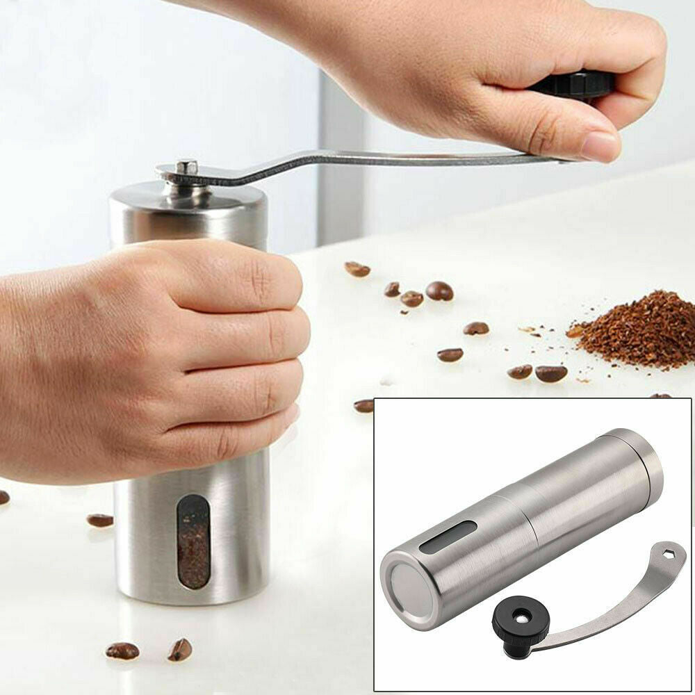 Hand Crank Pepper Burr Coffee Beans Grinder