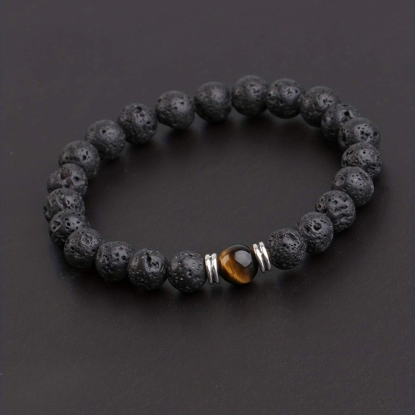 Fashion Volcanic Rock Bracelet