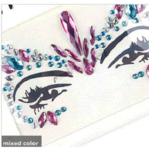 Makeup Acrylic Diamond Face Stickers